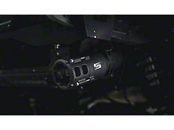 Armory Series Muzzle Style Exhaust Tip; Black (18-25 Jeep Wrangler JL)