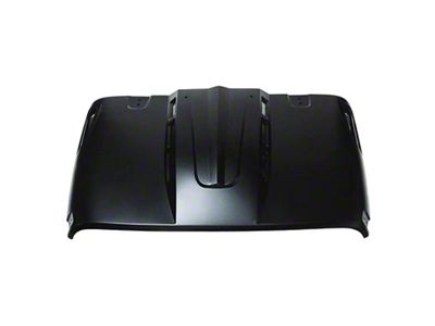 Avenger Series Heat Dispersion Hood; Unpainted (18-25 Jeep Wrangler JL)