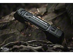 Awaken Series Aluminum Door Handle Kit; Black (18-26 Jeep Wrangler JL 4-Door)