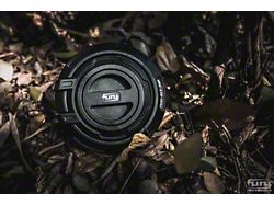 Awaken Series Gas Tank Cover; Black (07-18 Jeep Wrangler JK)