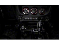 Awaken Series Shift Knob Handle; Black (18-25 Jeep Wrangler JL)