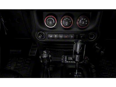 Awaken Series Shift Knob Handle; Black (18-25 Jeep Wrangler JL)