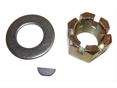 Axle Shaft Nut Kit; Rear Axle (76-86 Jeep CJ5 & CJ7)