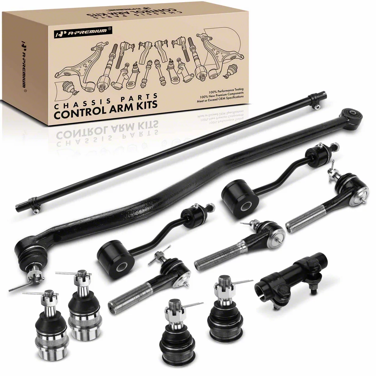 Jeep Wrangler Ball Joint, Steering Drag Link Adjusting Sleeve, Sway Bar