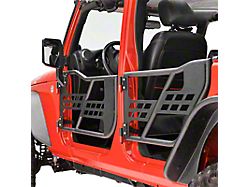 Beast Series Tube Doors; Front and Rear (07-18 Jeep Wrangler JK 4-Door)