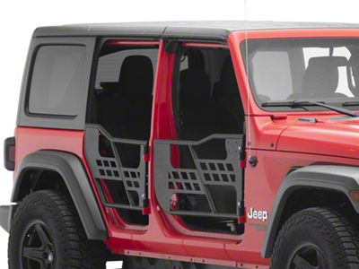 Beast Series Tube Doors; Front and Rear (18-25 Jeep Wrangler JL 4-Door)