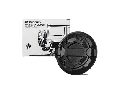 Bedrock Series Gas Cap Cover (07-18 Jeep Wrangler JK)