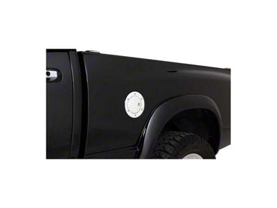 Billet Style Locking Fuel Door; Chrome (07-18 Jeep Wrangler JK)