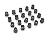 Black OE Style Lug Nuts; M14x1.5; Set of 20 (18-25 Jeep Wrangler JL)