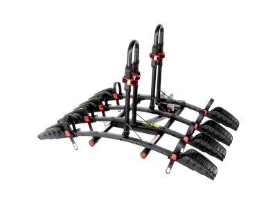 Blade-Runner 4 Deluxe Tray Style Receiver Hitch Mounted Bike Carrier; Carries 4 Bikes (Universal; Some Adaptation May Be Required)