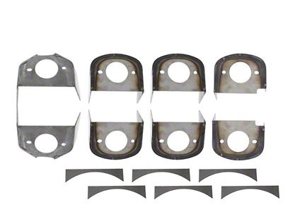 Rust Buster Body Mount Bracket Kit (07-18 Jeep Wrangler JK 4-Door)