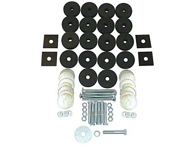 Body Tub Mount Kit (66-86 Jeep CJ5 & CJ7)