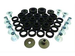 Body Mounting Kit; with Steel Body (79-86 Jeep CJ5 & CJ7)