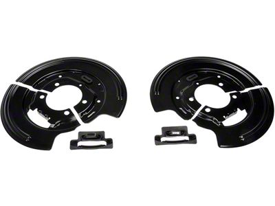 Brake Dust Shields; Split (03-06 Jeep Wrangler TJ)
