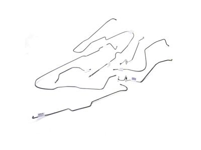 Brake Hydraulic Line Kit w/ Manual Brakes (81-86 Jeep CJ7)