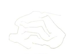 Brake Hydraulic Line Kit w/ Power Brakes (81-86 Jeep CJ7)