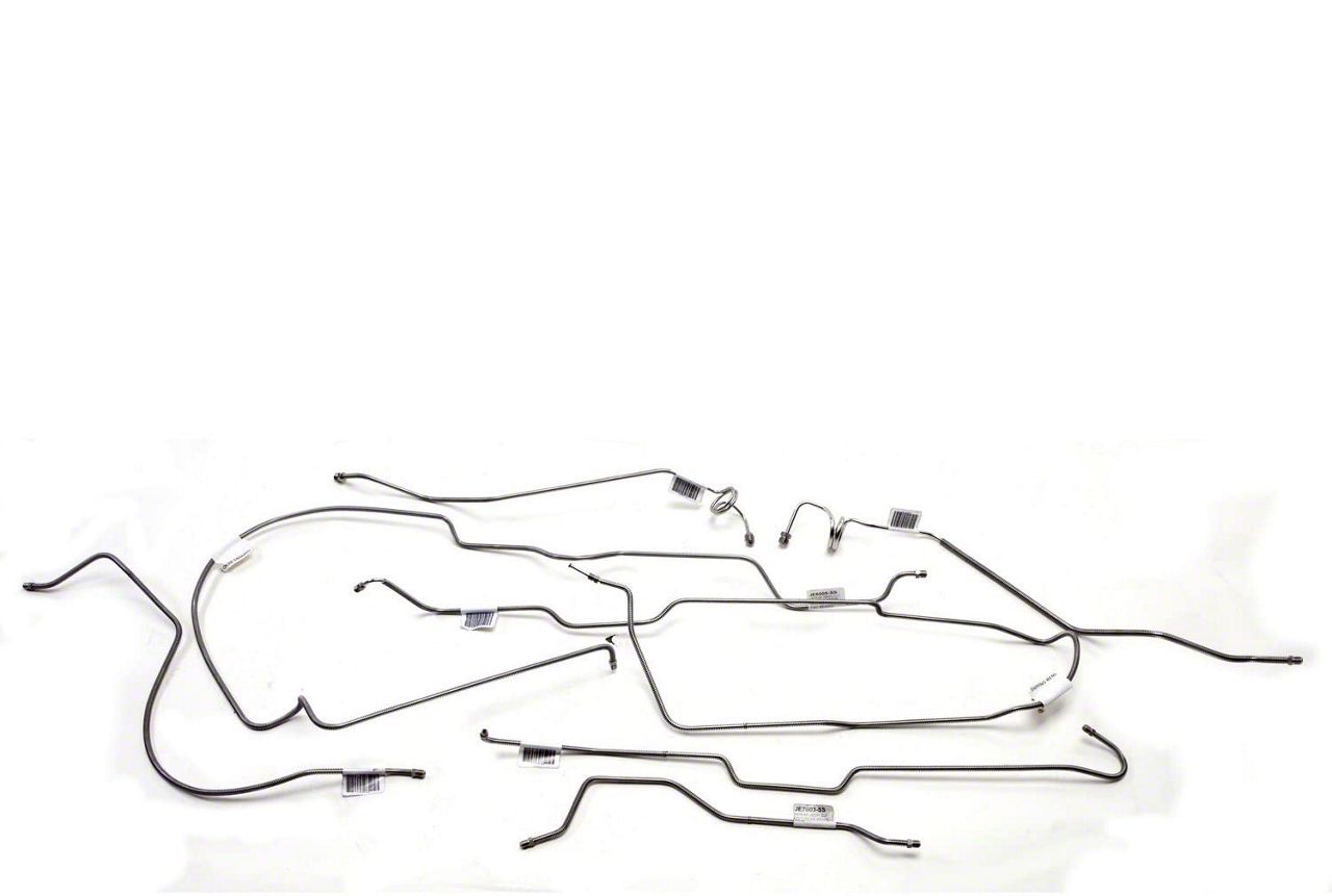 Jeep Wrangler Brake Hydraulic Line Kit (7779 Jeep CJ7) Free Shipping