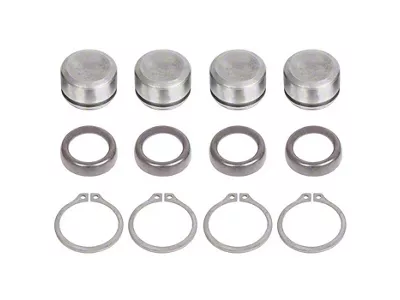 Brake Line Kit; Front (87-95 Jeep Wrangler YJ)