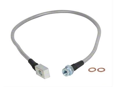 Brake Line Kit with Washer for 4.50-Inch Lift; Front (87-95 Jeep Wrangler YJ)
