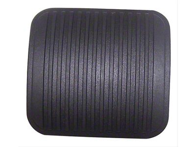 Brake Pedal Pad; Manual Transmission Clutch or Brake Pedal (87-18 Jeep Wrangler YJ, TJ & JK w/ Manual Transmission)