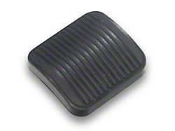 Brake Pedal Pad; Manual Transmission Clutch or Brake Pedal (87-18 Jeep Wrangler YJ, TJ & JK w/ Manual Transmission)