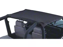 California Brief Soft Top; Black Diamond (97-06 Jeep Wrangler TJ)
