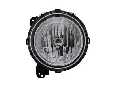 CAPA Replacement Halogen Headlight; Driver Side (18-25 Jeep Wrangler JL)