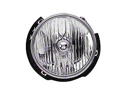 CAPA Replacement Halogen Headlight; Passenger Side (07-18 Jeep Wrangler JK)