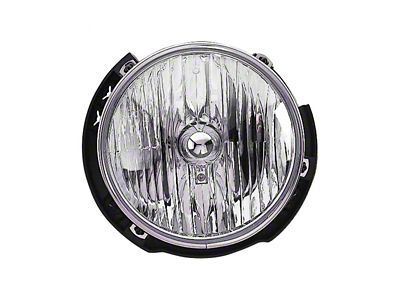 CAPA Replacement Halogen Headlight; Passenger Side (07-18 Jeep Wrangler JK)