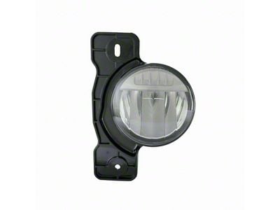 CAPA Replacement LED Fog Light; Driver Side (17-25 Jeep Wrangler JK & JL w/ Rubicon Steel Bumper)