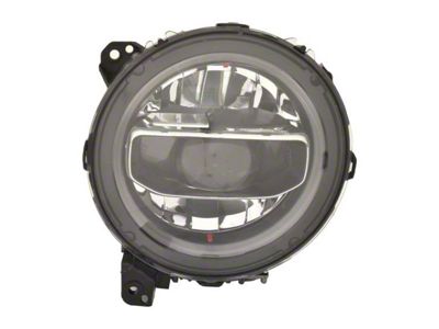 CAPA Replacement LED Headlight; Driver Side (18-25 Jeep Wrangler JL)