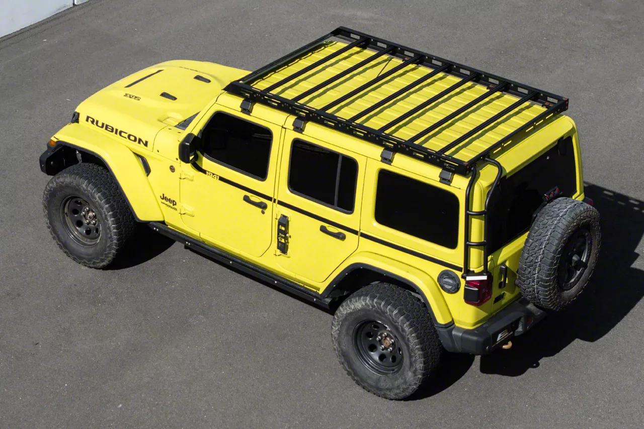 Carbon Steel Top Roof Cargo Rack with Ladder; Half-Length RRACK-1332 ...