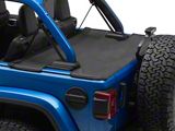Cargo Cover; Black (18-25 Jeep Wrangler JL 4-Door)