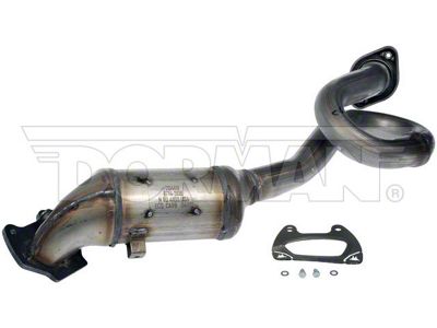 Catalytic Converter with Integrated Exhaust Manifold; Driver Side (12-16 Jeep Wrangler JK)