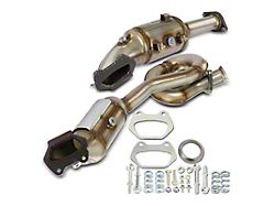 Catalytic Converters; Driver and Passenger Side (12-18 Jeep Wrangler JK)