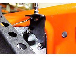 CB Antenna Mount; Black (07-18 Jeep Wrangler JK)