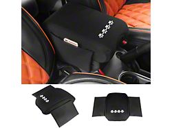 Center Console Armrest Cover with Dog Paw Prints (11-18 Jeep Wrangler JK)