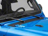 Center Cowl Cover; Smooth Black (18-26 Jeep Wrangler JL, Excluding 4xe & Rubicon 392)