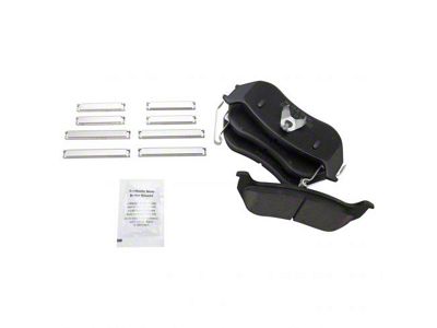 Ceramic Brake Pads; Rear Pair (03-06 Jeep Wrangler TJ)