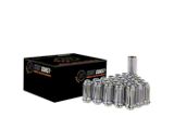 Chrome Acorn Spline Lug Nuts for Aftermarket Wheels; M14x1.5; Set of 20 (18-26 Jeep Wrangler JL)