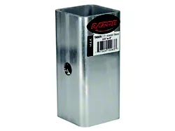 Class V Receiver Hitch Adapter Sleeve; 2-1/2 to 2-Inch (Universal; Some Adaptation May Be Required)