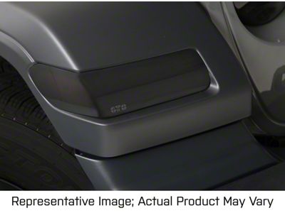 Turn Signal Covers; Clear (18-25 Jeep Wrangler JL Sport)