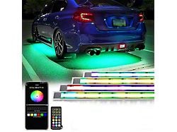 ColorTRAIL Flexible RGBW LED Underbody Vehicle Kit; 6-Piece (Universal; Some Adaptation May Be Required)