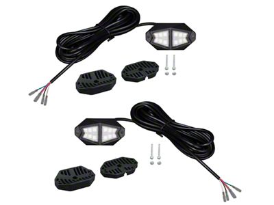 ColorTRAIL RGBW Multicolor Rock Light System with 9-Foot Cable (Universal; Some Adaptation May Be Required)