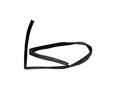 Complete Glass Run Window Channel; Driver or Passenger Side (97-03 Jeep Wrangler TJ)