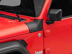 RedRock Cowl Body Armor; Textured Black (18-25 Jeep Wrangler JL, Excluding Mojave, 392, and 4xe)