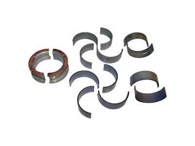 Crankshaft Main Bearing Set; Standard (76-90 4.2L Jeep CJ5, CJ7 & Wrangler YJ)