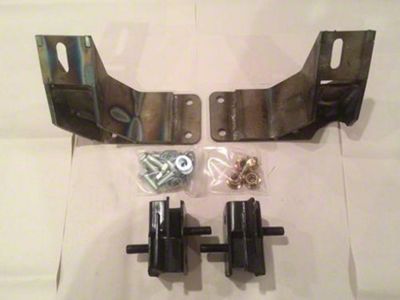 Cummins 4BT Complete Universal Engine Mounts (Universal; Some Adaptation May Be Required)