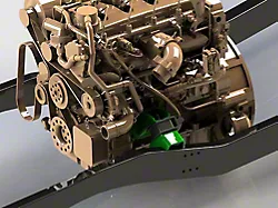 Cummins R2.8 Repower Conversion Engine Mounts (76-86 Jeep CJ7)