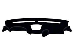 Custom Fit Dash Cover; Carpet Charcoal (15-18 Jeep Wrangler JK w/o Automatic Headlight Sensor)